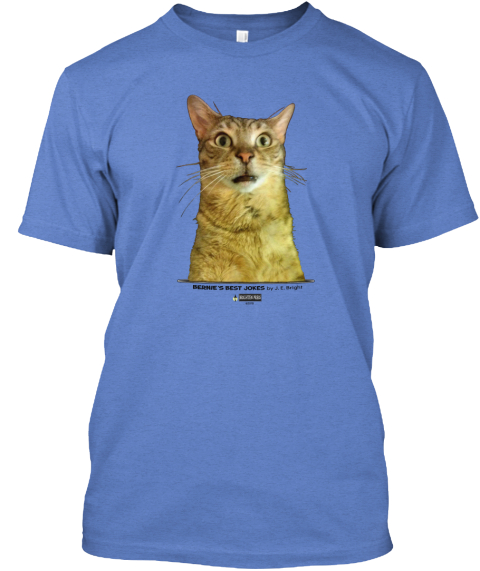 Bernie's Best Jokes blue premium t-shirt